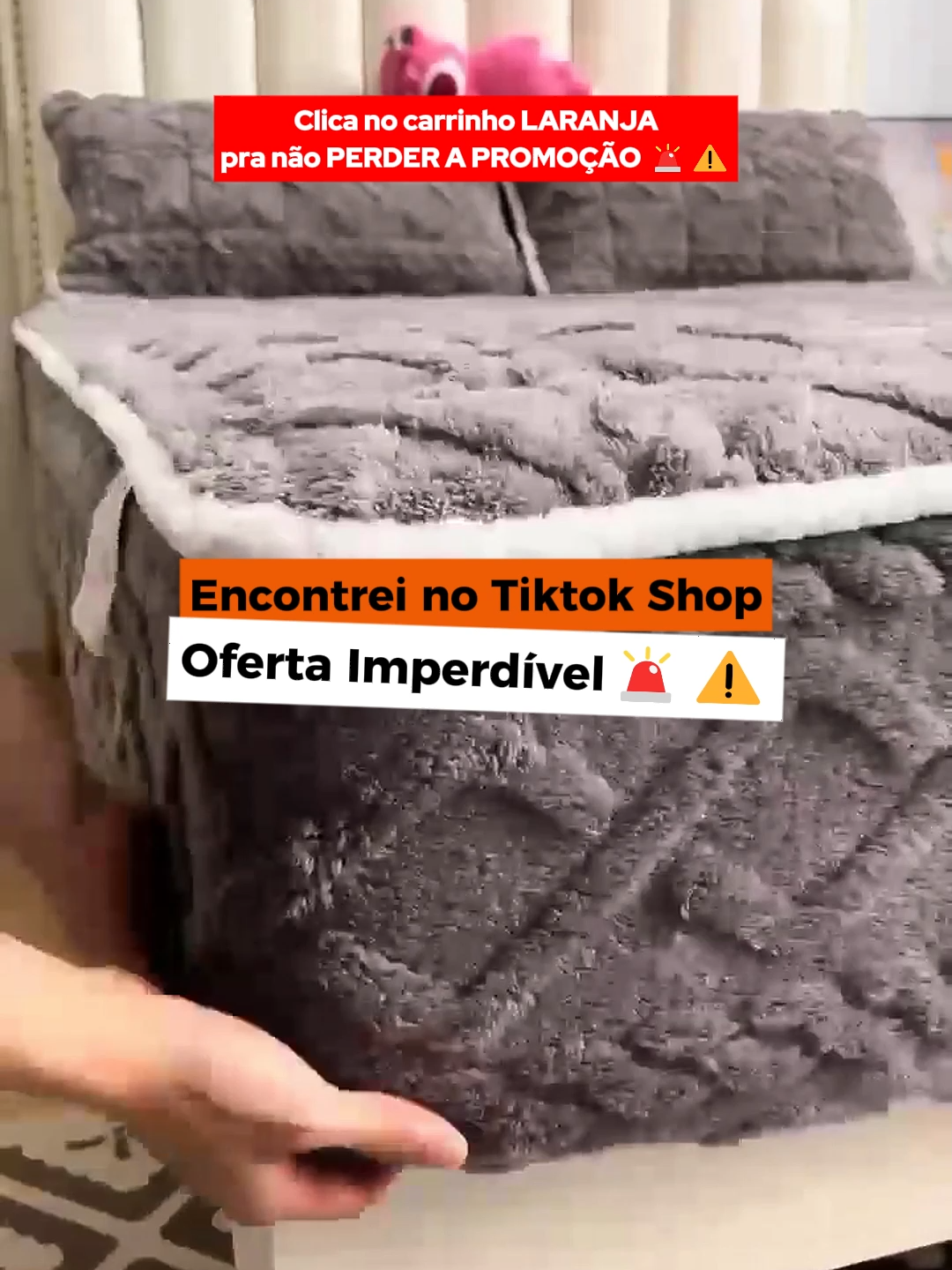 Capa Impermeável para Colchão em PROMOÇÃO relâmpago mas é só por tempo super limitado!#tiktokshop #cama #colchão
