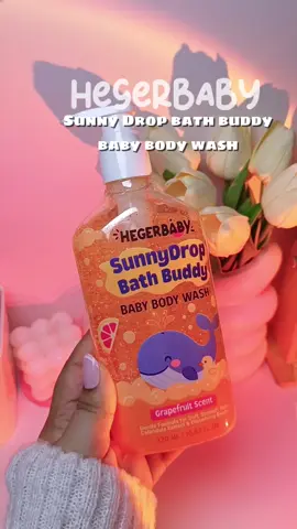 HEGERBABY Sunny drop bath buddy baby wash perfect for sensitive skin super bango ay smooth sa balat ni baby🎀❤ #babywash #babybath #bodywash  #babysoap #hegerbaby 