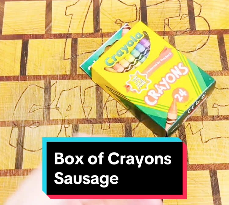Box of Crayons Sausage #ordinarysausage #ordinarysausagetiktok #ordinarysausage_channels #mrsausage #boxofcrayonsausage 
