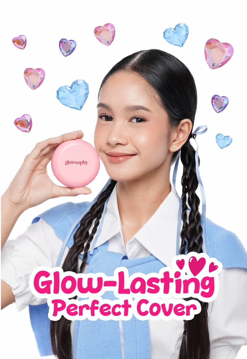 Ready for skin that looks fresh, feels comfy, and stays glowing all day? INTRODUCING: Glowsophy’s Cover Glow Serum Cushion! 🩷  With a ✨ glow finish ✨ that catches the light just right, buildable coverage for natural glow look in a tap with minimum oxidation! Oh, and did we mention it? It’s infused with skincare ingredients and comes in 5 shades made to match your vibe ✨ Because “one cushion, endless glow.” #Glowsophy #NewLaunch #GlowCushion 