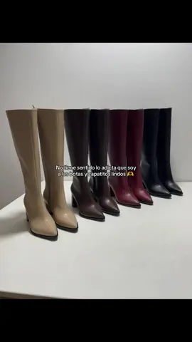 Son unas bellezas ✨ y lo mejor es que tú eliges la altura 🫶 taco 5, 7 o 9 🇵🇪 #botas #altas #peru #cherry #biege 