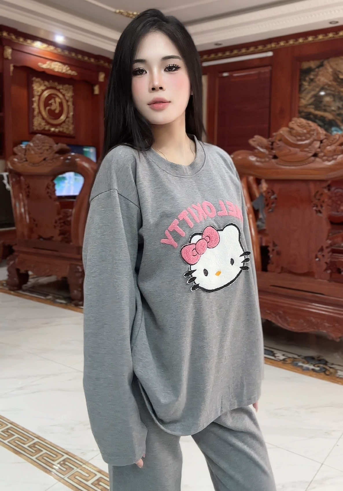 Đồ ngủ xinh iu #dongu #pijama #dobo #setdobo 