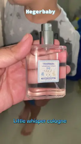 Ang cologne na hindi masakit sa ilong perfect talaga sating mga baby :))) #hegerbaby #hegerbabycologne #cologne 