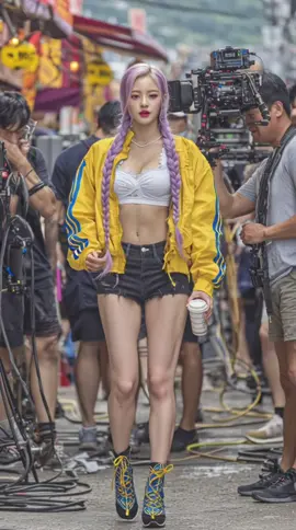 K-pop Demon Hunters Live-Action Movie Filming Leaked!#kpopdemonhunters  #Kpop #leaked 