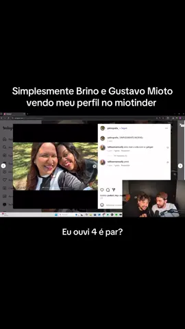 @Gustavo Mioto @brino queremos nosso 4 é para em Joinville agora!!!! #brino #cortebrino #gustavomioto #livebrino 