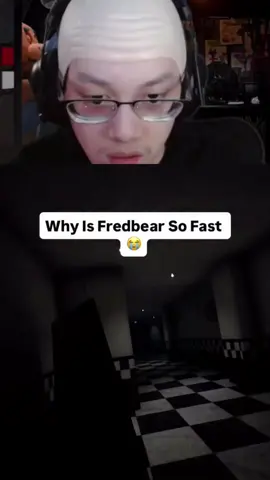 Why is Fredbear so Fast 😭 #Fnaf 