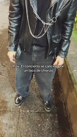 Pov: El concierto de GHOST, se cancelo por un taco de chorizo 👁️☠️🤬