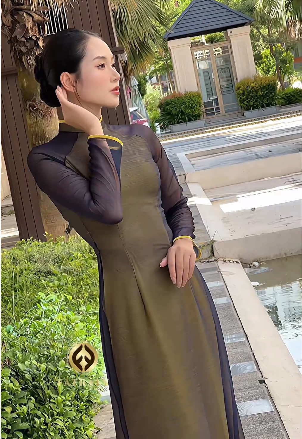 Mẫu áo dài mới ra mắt của Fatraly. Dịu dàng mà sang quá các nàng ơi 🥰#AoDaiFatraly #Fatraly #aodai #xuhuong #Aodaidanang 