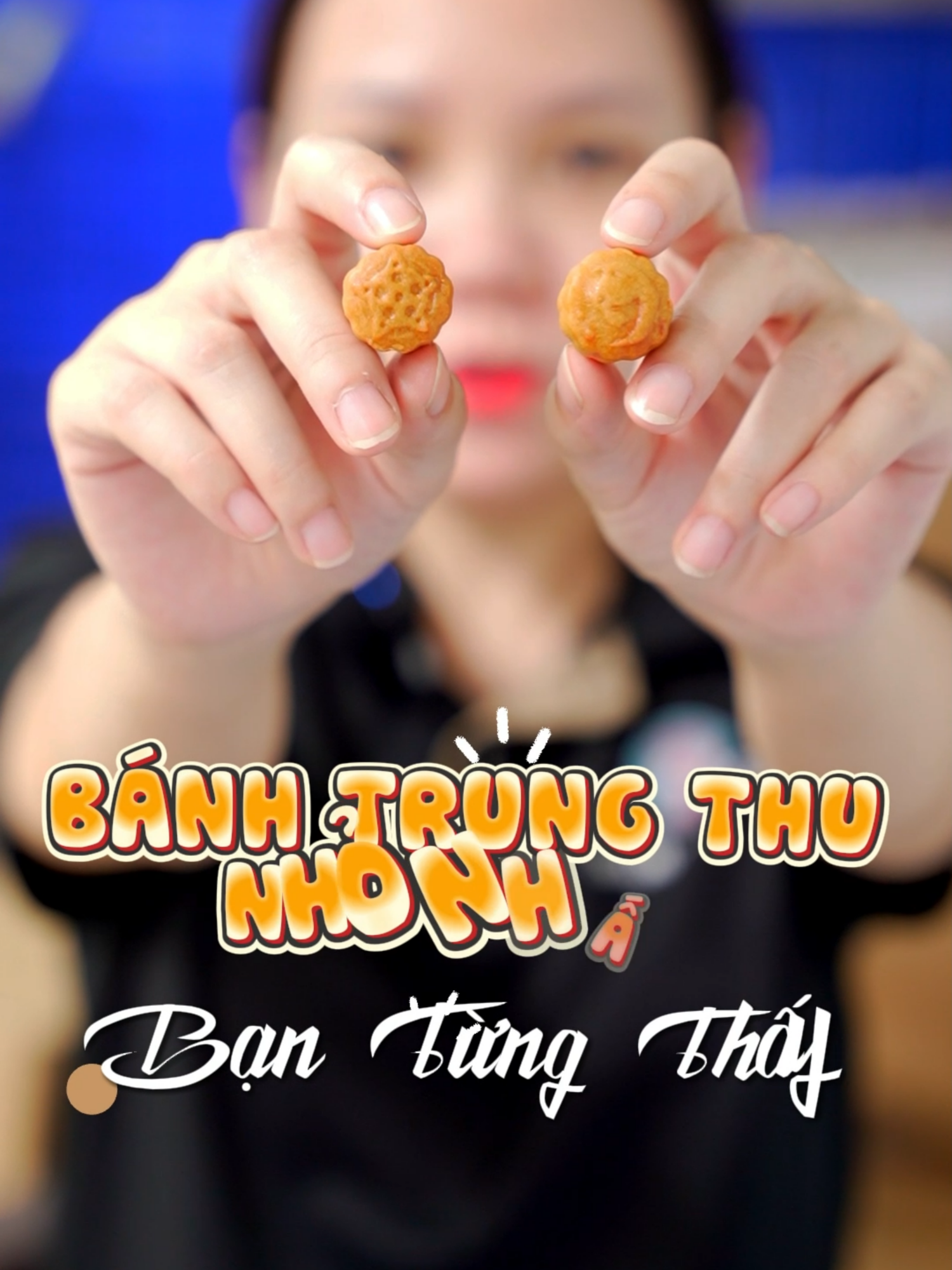 Nhỏ mà có võ nha mọi người .. #banhtrungthuhamahouse #anvat #banhtrungthumini #banhtrungthu