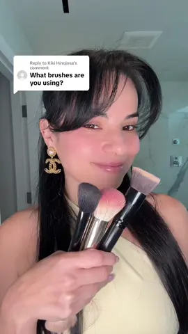 Replying to @Kiki Hinojosa  my must have brushes @Patrick Ta Beauty @chanel.beauty @Morphe Cosmetics @sephora 