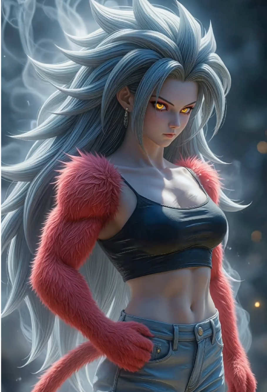 Android super saiyan 4#ai #supersaiyan 