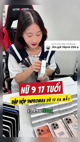 Trả lời @KhanG  bạn nữ 17 tủi đập hộp 14PROMAX . Phải nói dòng máy này vẫn quá đẹp ạ . #iphone14promax #14promax #iphone14 #iphone15promax #shmobile 