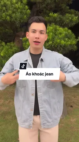 Áo khoác jean #thoitrangnam #aokhoacjean 