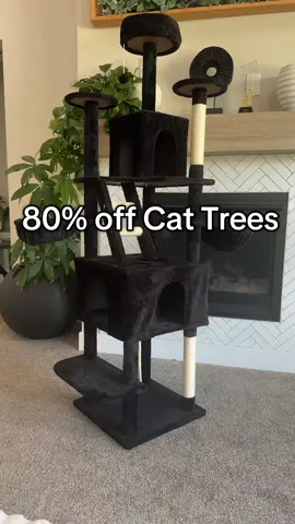 Cat tree for indoor cats to play and relax #cattree #catlovers #catlife #petfurniture #happycat 