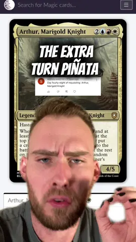 Arthur, Marigold Knight in Commander #mtg #mtgcommander #mtgcommunity #magicthegathering 
