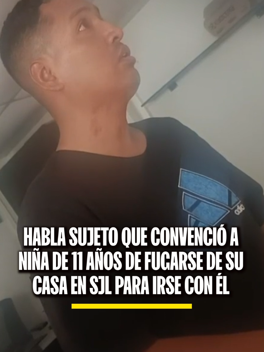 Jhonathan Félix Laynes Moncada de 39 años se encuentra detenido en la comisaría de Santa Clara luego de contactar a una menor de 11 años por un videojuego en línea y lograr que abandonara su casa en San Juan de Lurigancho. Los familiares de la menor confirmaron que colaborarán con las autoridades en el proceso de investigación. #LatinaNoticias #Perú #SJL#NoticiasPerú