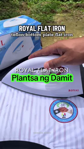 mabilis lang makatanggal ng gusot ‘tong plantsa na ‘to. available ‘tong flat iron na ‘to jan sa yellow basket.🙂 #plantsa #plantsangdamit #flatiron #royalflatiron 