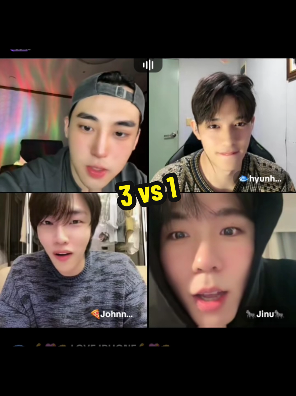 [092325] JORDAN, JOHNNY, HYUNHO and JINU 🍆❤️