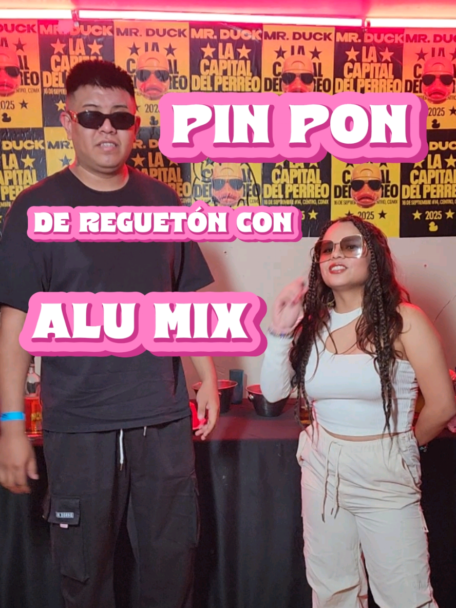 Seguimos festejando a La capital del perreo❤️‍🔥 y está vez nos tocó armar un pingpong con @Alu Mix  #reguetonmexicano #alumix #reggaetonmexicano #dj #cdmx 