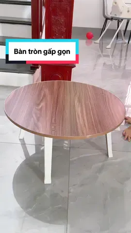 Bàn tròn gấp gọn tiện lợi#bantrongapgon #banhocgapgon #bantron #giadungtienich #trending  @Phượng riviu🍋  @Phượng riviu🍋  @Phượng riviu🍋 