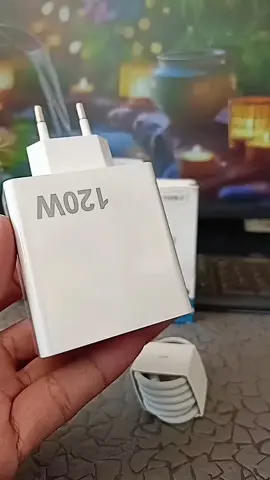 Fast Charging Turbo Adaptor 120W Usb Type C MIGOZ ORIGINAL. #fastcharging #charger #chargerandroid #casanhp #casantypec 
