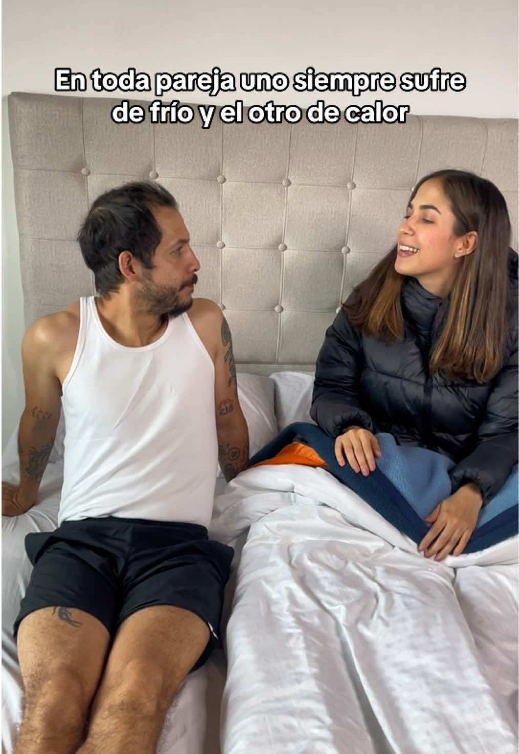 Y así todo el tiempo, vivimos en temperaturas diferentes 