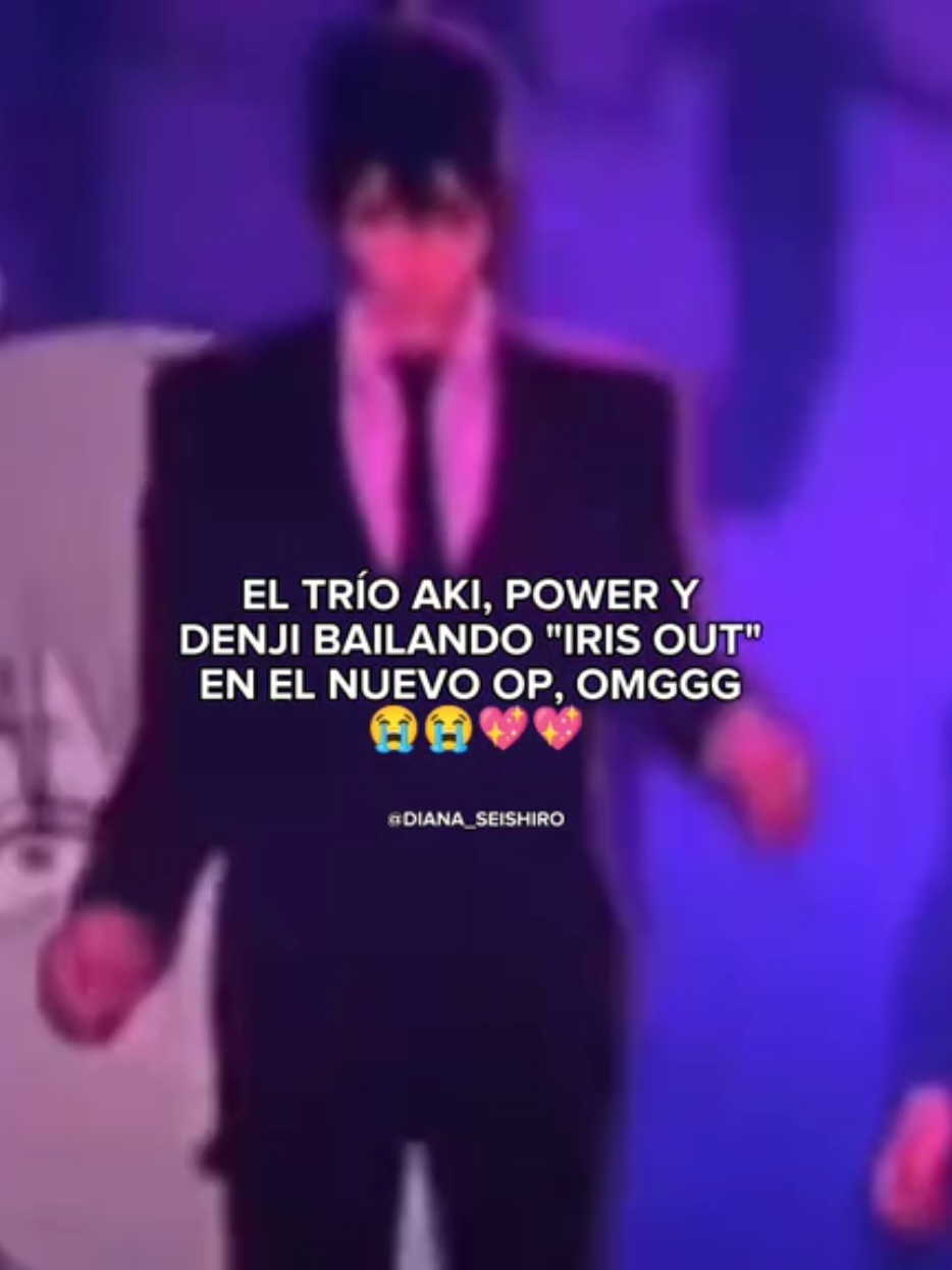 AKI AKI BAILANDO, QUE BENDICIÓN!! 😭😭💖💖 #chainsawman #csm #denji #denjichainsawman #fyp 