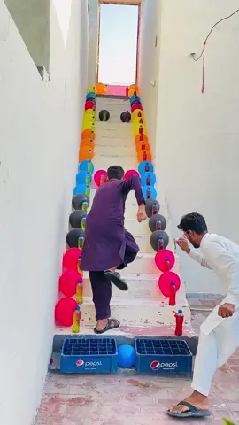 Very excellent 58 Colours ful balloons and beautiful bottle task game ##amazing##game##videoviral##usa_tiktok🇺🇸##uktiktok