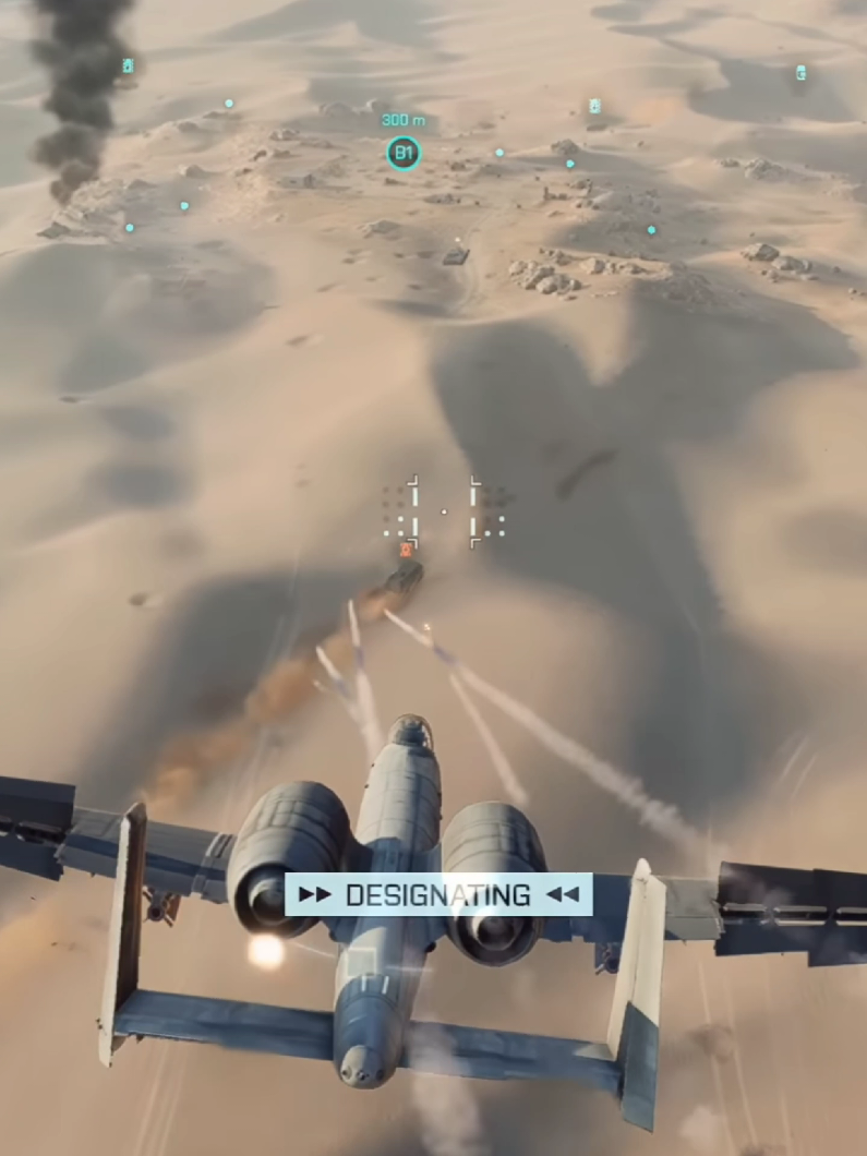 A-10 Warthog jet #battlefield #battlefieldclips #battlefield2042  #gaming #Battlefield_2042 