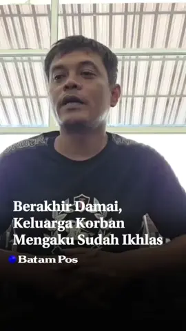Kasus kecelakaan maut di Batam melibatkan mobil Nissan GT-R dengan sepeda motor Honda Scoopy pada 19 Agustus lalu berakhir damai. Pihak keluarga korban yakni Herry Anto Sihaloho selaku suami korban, mengaku sudah ikhlas. 