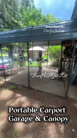 #creatorsearchinsights  DON'T OWN RIGHTS TO SOUND!  Portable Garage Shelter Protect your car, truck, RV, boat, or gear year-round! The Heavy-Duty Carport is your strong, easy solution. Tough & Rust-Proof Made with strong galvanized steel. Fights rust and lasts. Stays Dry Inside: roof sheds rain, snow, and leaves fast. A Must Have SHOP NOW! #heavyduty #tough #rustproof   #tiktokproducts #tiktokmademebuyit #tiktokshop #insecticides #vehicles #carport 