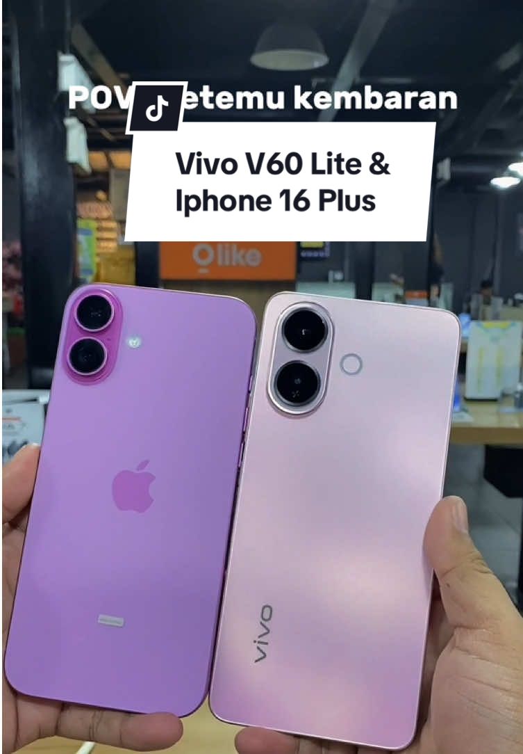 Beda ayah, beda ibu tapi mirip?? #VivoV60Lite #V60Lite #GayaOnGameOn #vivoWeWOW #kangvivo @vivocampus Indonesia @V-Authorize Store 