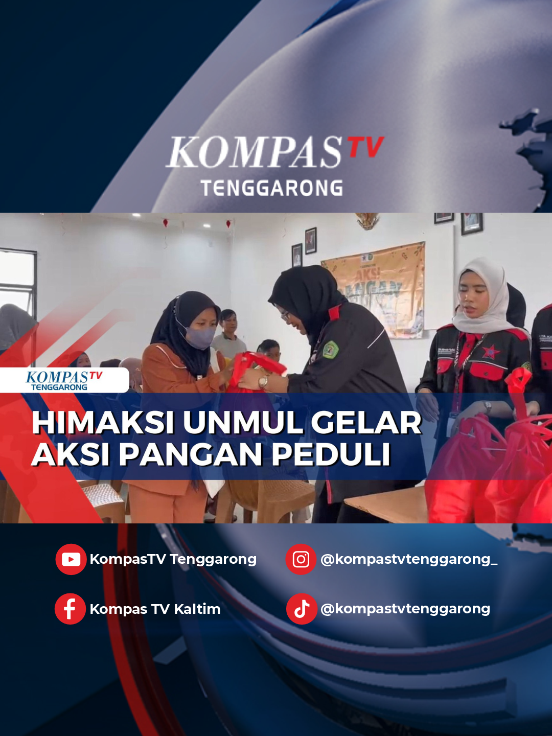 Himpunan Mahasiswa Ilmu Komunikasi Universitas Mulawarman menggelar kegiatan sosial aksi pangan peduli. Mereka membagikan 60 paket sembako secara gratis di Kelurahan Teluk Lerong Ilir, Samarinda. Simak berita lainnya di kompas.tv #mahasiswa #himpunanmahasiswa #ilmukomunikasi #unmul #bantuan #sembako #samarinda #kalimantantimur #kompastv