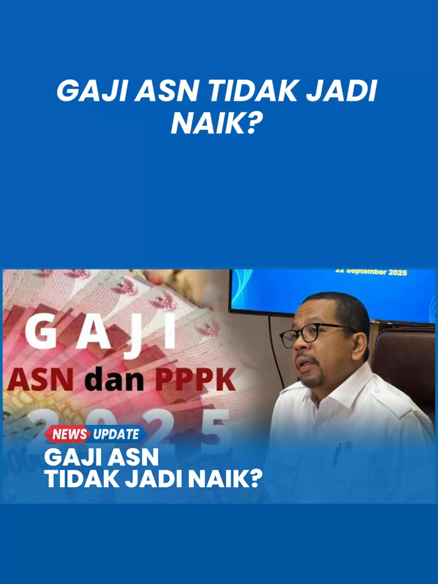 Istana Kenaikan Gaji ASN Masih Sebatas Rencana, Tidak Otomatis Dilaksanakan #tribunjateng #jaditahuberkattribun