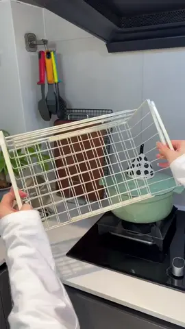 🏠 Small Kitchen? Try This Retractable Rack! 📏 Extends up to 23.6 inches, fits perfectly 🧰 No installation, ready to use instantly 🧾 Stores cling film, paper towels, and more 🪵 Carbon steel build, strong load capacity 🏡 Space-saving & sleek, blends into kitchen #KitchenOrganization #StorageHacks #SmallSpaceLiving #HomeEssentials #SmartStorage