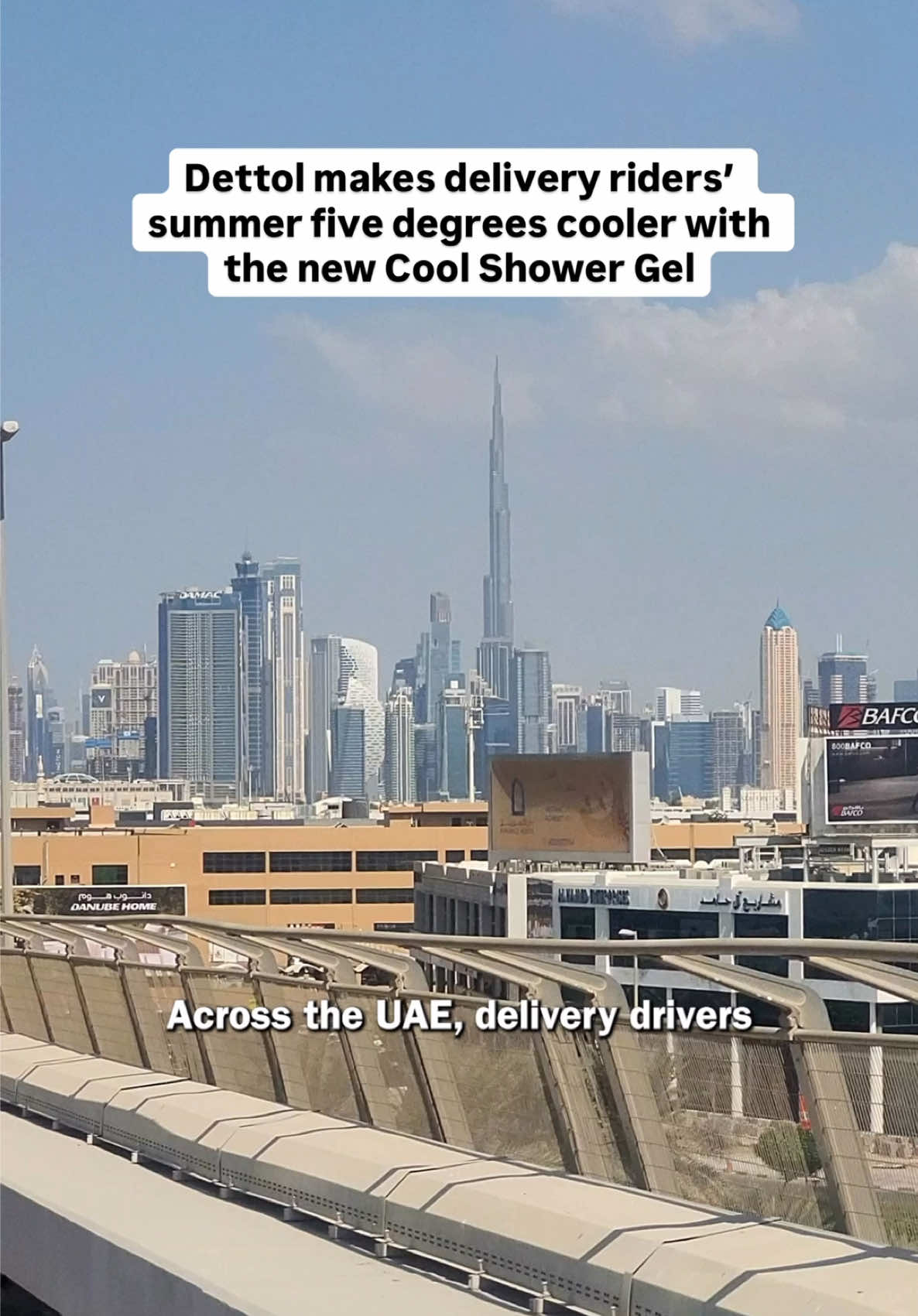 Dettol launched its new Cool Shower Gel in June with a thoughtful initiative, gifting it to delivery drivers across the UAE.   The refreshing formula provides up to a five-degree cooler sensation, perfect to cool off the summer heat. @dettolarabia   #Dettol #DettolInstantCool #BeatTheHeat #HotDaysCoolWays #SummerRelief