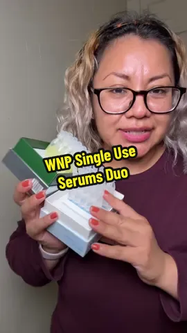 WNP Single Use Serums Duo #skincare #wnphyaluronicacid #wnpskincare #wnpoilsuspensionserum #fyp 