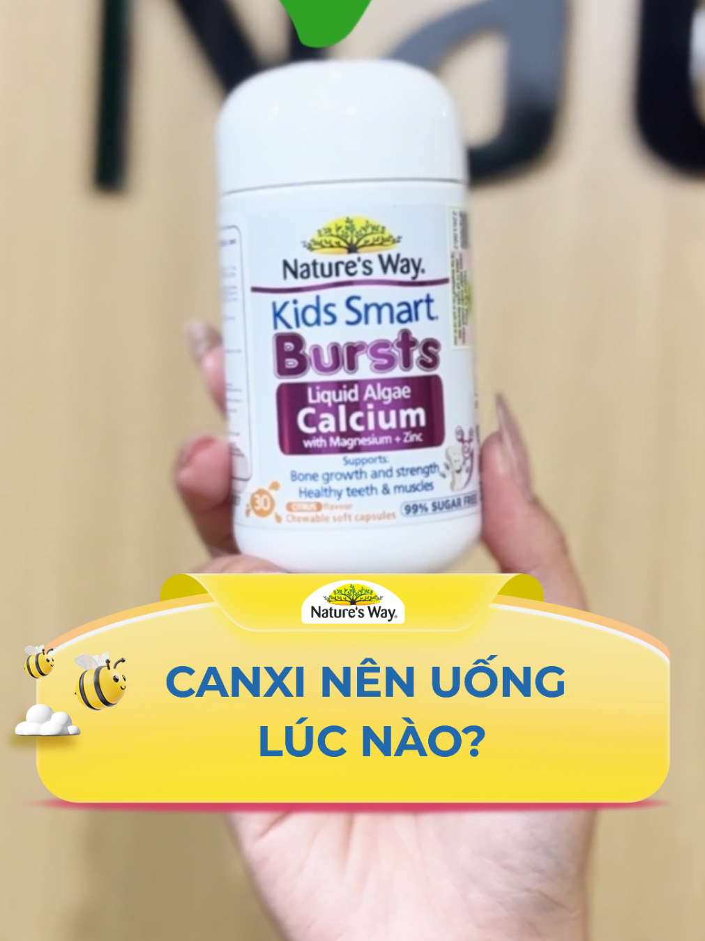 Trả lời @nguyet9979 thời điểm tốt nhất để uống Canxi là sau ăn sáng. Mẹ tham khảo để bổ sung canxi cho con hiệu quả. #naturesway #canxichobe #canxitaobien #canxihuuco #đúngvàđủ 