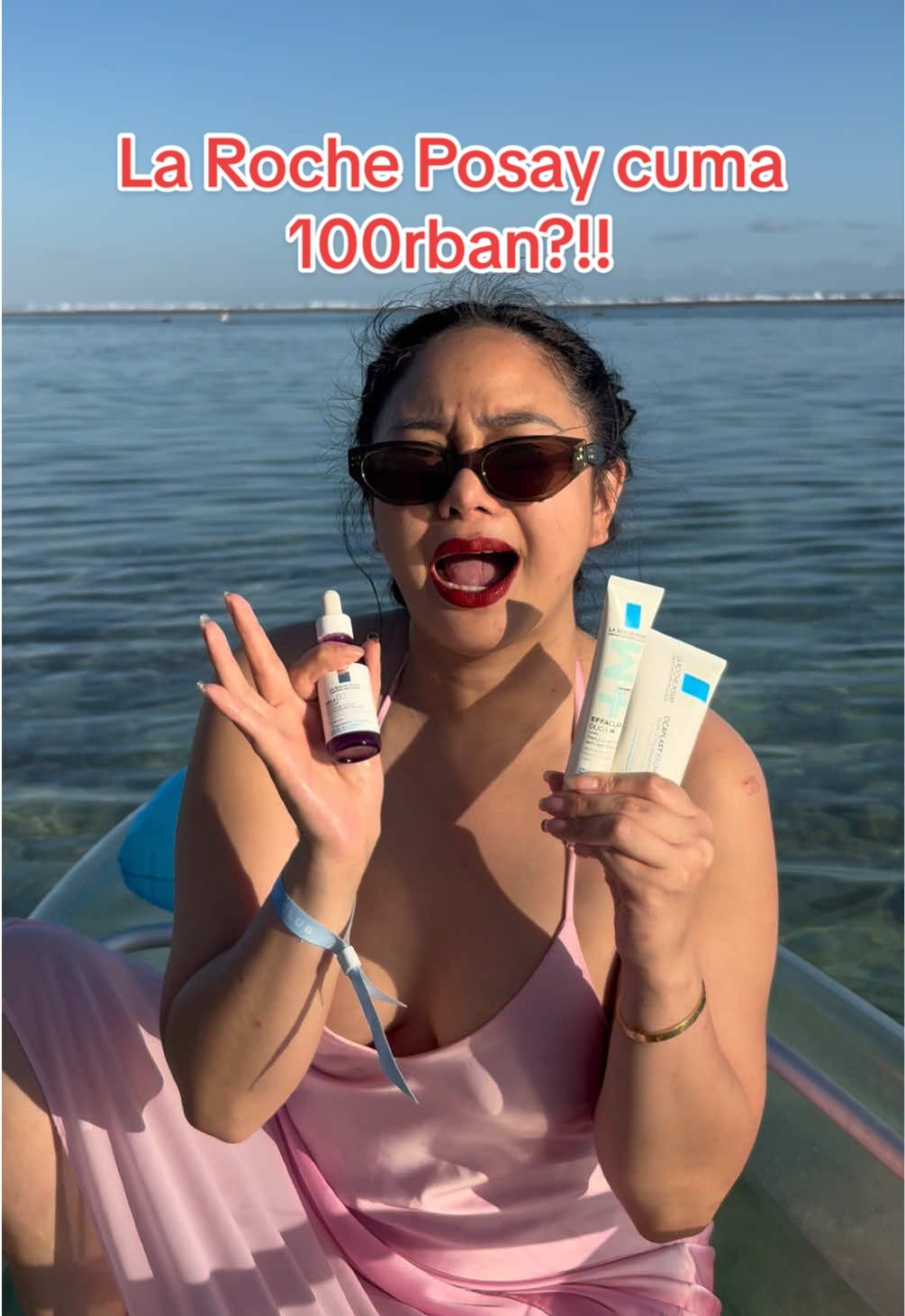 La roche posay termurah cuma 100rban, join live gue dan checkout sebanyak banyaknya!