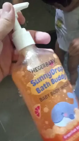 from iyakan to ligong saya-- thanks to hegerbaby sunnydrop baby buddy! #creatorsearchinsights #sunnydropbathbuddy #hegerbaby 