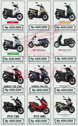 program promo tebus motor harga murah serba 400ribu untuk semua jenis motor #showroomjhonlbf #trending #tiktok #fyp #viral 