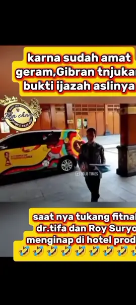 mas wapres tunjukin ijazah aslinya... @Gibran Rakabuming 