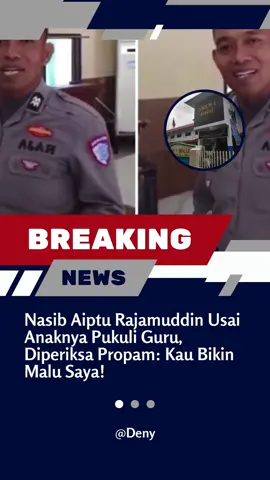 Karier Aiptu Rajamuddin, seorang personel Polres Sinjai, kini berada di bawah sorotan tajam Propam setelah putranya yang berinisial MF (18) secara brutal menganiaya seorang guru. Sambil menanggung malu, Rajamuddin menyampaikan permohonan maaf terbuka atas insiden yang viral tersebut, sekaligus mengklarifikasi tudingan bahwa ia membiarkan anaknya melakukan kekerasan di depan matanya. Peristiwa yang mencoreng dunia pendidikan ini terjadi di ruang Bimbingan Konseling (BK) SMAN 1 Sinjai pada Selasa (16/9/2025). Korban, Mauluddin, yang juga menjabat sebagai Wakil Kepala Sekolah, dipukuli oleh MF di hadapan Aiptu Rajamuddin. 