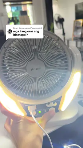 Replying to @antooonet #rechargeablefanwithlight #fanwithlight #rechargeablefan 
