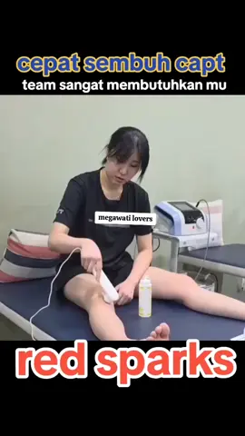 cepat sembuh ya bu Rt... #Redspark #volleykorea🇰🇷 
