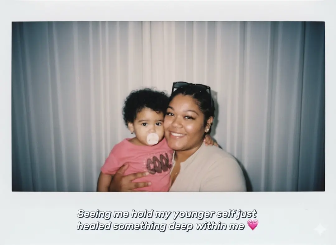 This literally makes me want to cry 🥹  #healing #youngerself #ai #photo #trend 