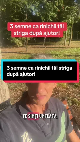 3 semne ca rinichii tăi striga după ajutor! #detoxifiere #regenerarecelulara #antiaging  #hidratare #întinerirea 