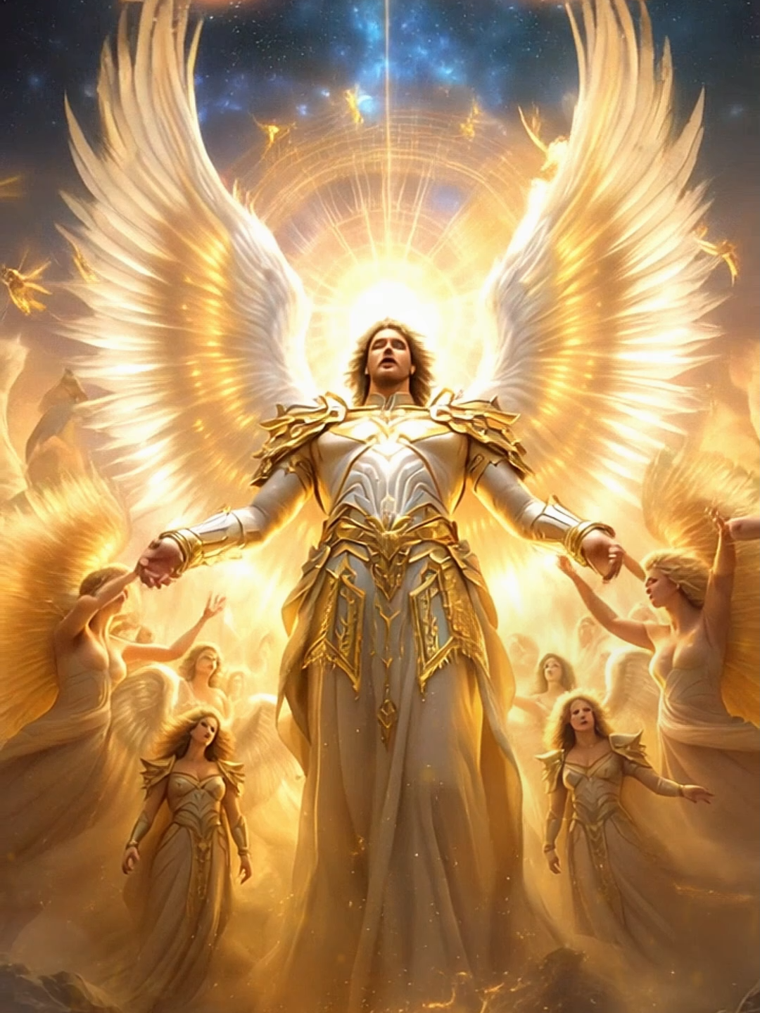 Infinite Glory: The Heavenly Warrior of God #InfiniteGlory #HeavenlyWarrior #ArmyOfGod #AngelsOfLight #DivinePower #KingOfKings #Apocalypse #EternalHeaven #EndOfTimes #EternalWar #FinalProphecy #ApocalypseNow #SpiritualWarfare #HeavenlyBattle #ForYou #FYP #AngelsOfDarkness #DarkFantasy #EpicFantasy #CinematicArt #ApocalypseVibes #FantasyWorlds #UnrealScenes #MindBlowingArt