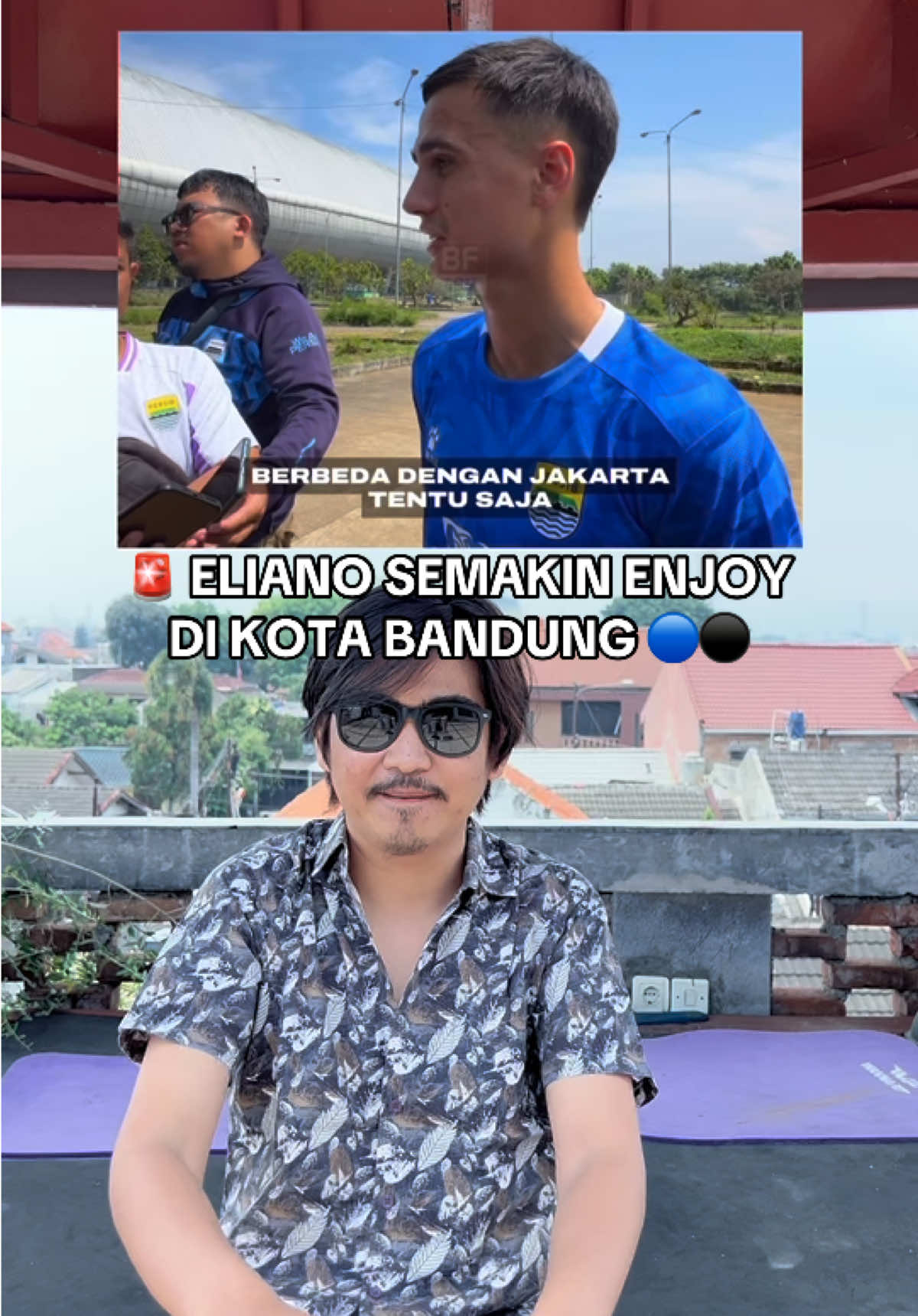 🚨 Mantap Eliano Enjoy in Bandung , . . . #persib #bobotoh #bandung #elianoreijnders #avinanggara 