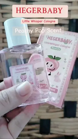 Hegerbaby Little Whisper Cologne 🩷🥰 Peachy Pop Scent 🍑! #hehgerbabypeachypopcologne #peachypop #hegerbabycologne #creatorsearchinsights 